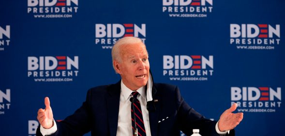 Democratic presidential candidate Joe Biden. (JIM WATSON/AFP via Getty Images)