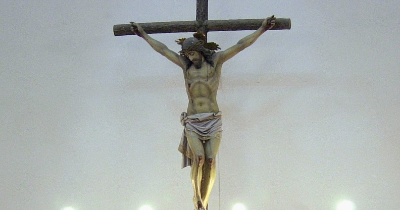 The school board was accused of 'crucifying Jesus