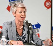 Katie Hopkins. (Joshua Blanchard/Getty Images for Politicon)
