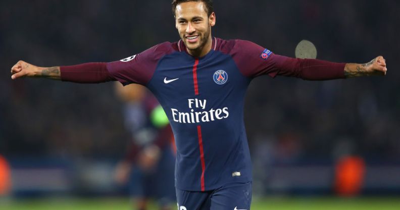 Brazilian footballer Neymar homophobic slur