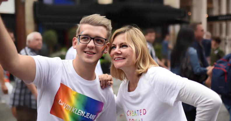 Justine Greening, the first lesbian minster on the British cabinet. (Social Mobility Pledge)