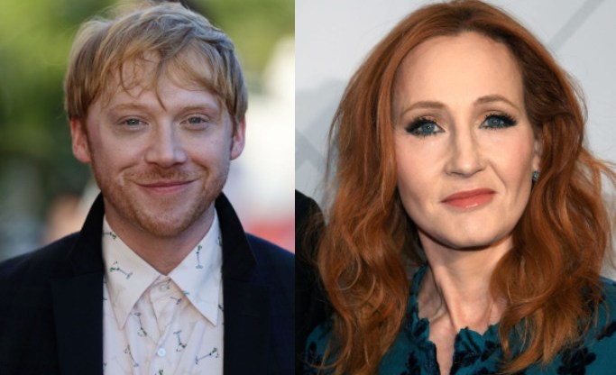 683px x 416px - JK Rowling: Rupert Grint joins co-stars in support for trans people