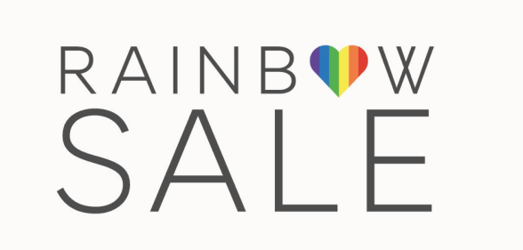 British supermarket chain Marks & Spencers launched a "Rainbow Sale", the latest "rebranding" of the LGBT+ Pride flag. (Marks & Spencers)