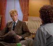 David Bowie gave a tutorial on allyship in a 1983 interview touching off racism in music. (Screen capture via YouTube)