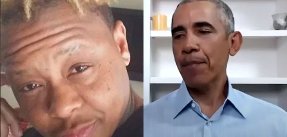 Tony McDade and Barack Obama