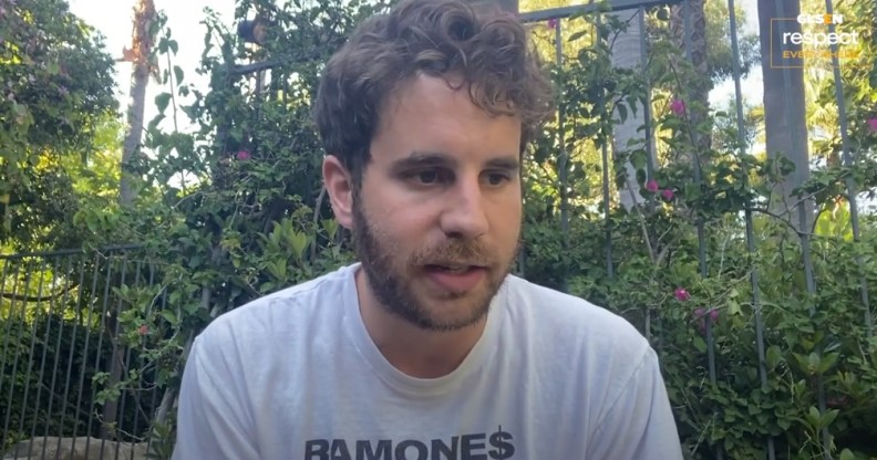 The Politician star Ben Platt was honoured by GLSEN