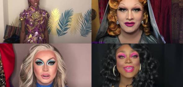 The Vixen, Jinkx Monsoon, Cheryl Hole and Mayhem Miller