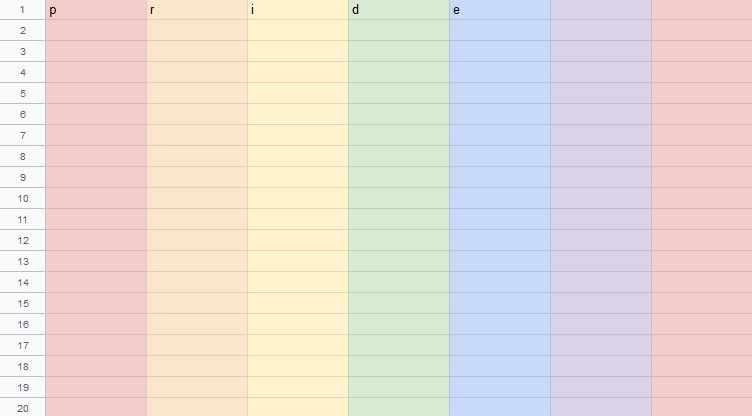 Google Sheets is doing more for Pride Month than Donald Trump