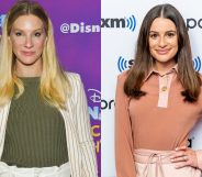 Heather Morris (L) is the latest former Glee actor to lit into Lea Michele. (Rodin Eckenroth/Getty Images/Roy Rochlin/Getty Images)