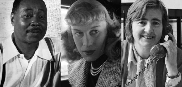 Claude McKay, Roberta Cowell and Maureen Culquhoun