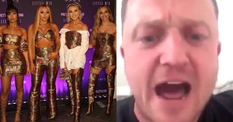 Little Mix and Tommy Robinson