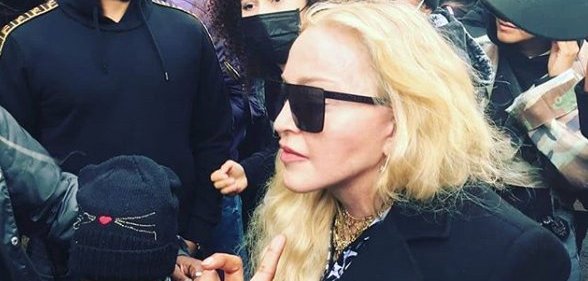 Madonna chants 'No justice, no peace' at Black Lives Matter protest