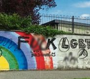 LGBT mural Newbridge Ireland