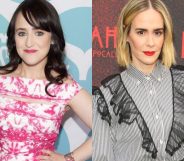 Mara Wilson (L) and Sarah Paulson were one of countless cis women criticising JK Rowling. (Jason Kempin/Getty Images for Shorty Awards/Jean Baptiste Lacroix/Getty Images)