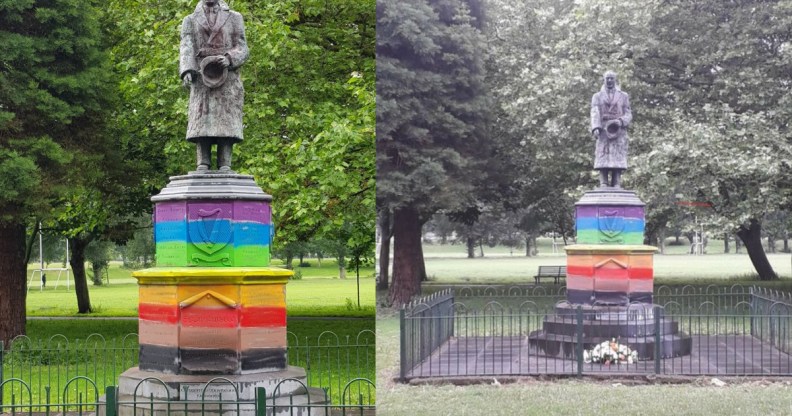 Seán Russell statue Dublin Nazi