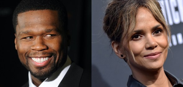 Rapper 50 Cent was sufficiently confused by Halle Berry's interest in wanting to play a trans man. (Stephen Lovekin/Getty Images/Axelle/Bauer-Griffin/FilmMagic)