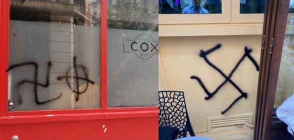 Gay venues Banana Cafe and Cox were both targeted