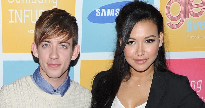 Kevin McHale and Naya Rivera