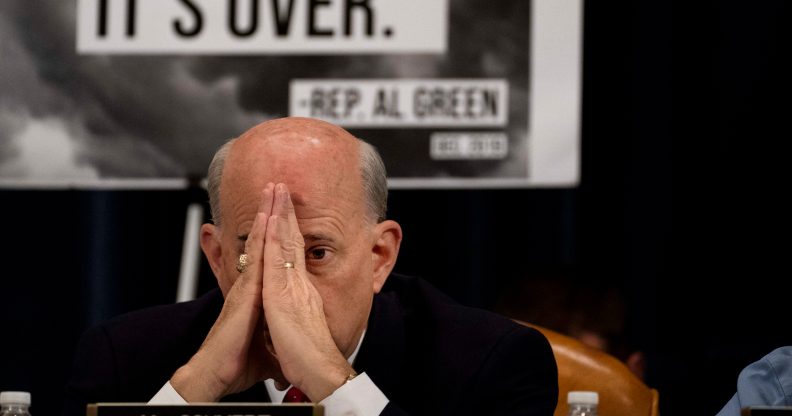 Louie Gohmert has tested positive for coronavirus. (Melina Mara/The Washington Post via Getty Images)