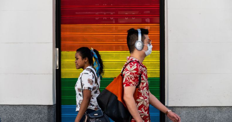 coronavirus COVID-19 LGBT California