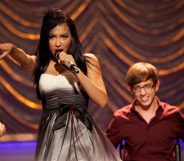 Naya Rivera and Kevin McHale on Glee. (FOX Image Collection via Getty Images)