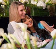 Heather Morris and Naya Rivera