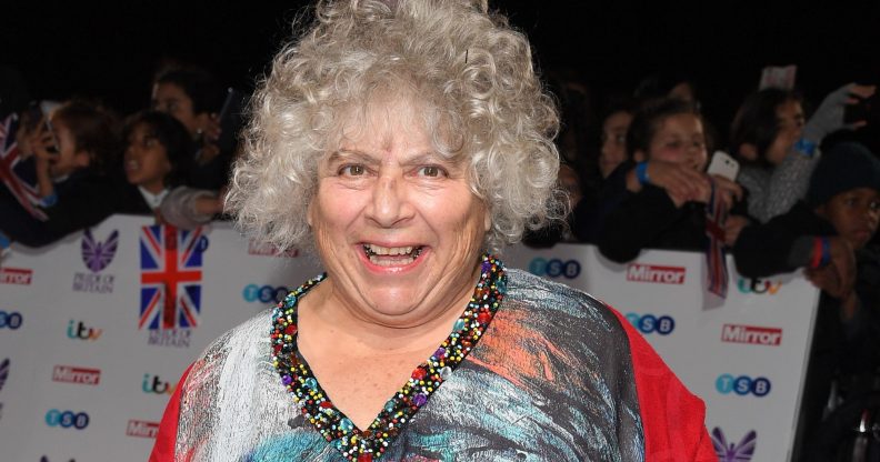 Former Harry Potter actress Miriam Margolyes