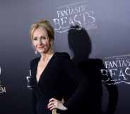 JK Rowling attends the Fantastic Beasts And Where To Find Them world premiere in 2016
