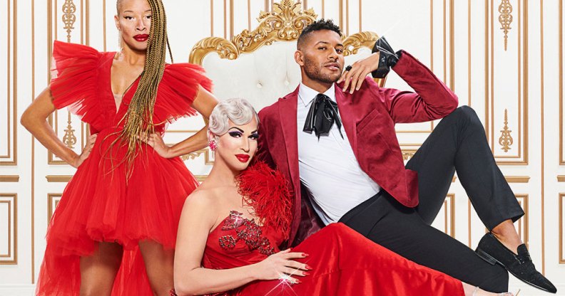 Stacey McKenzie, Brooke Lynn Hyes and Jeffrey Bowyer-Chapman