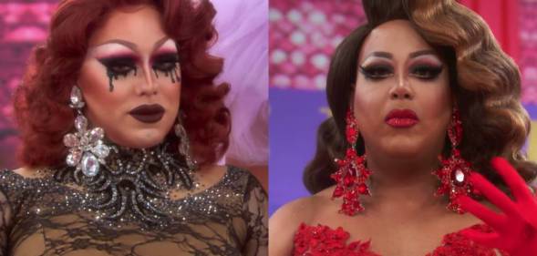 India Ferrah and Alexis Matteo