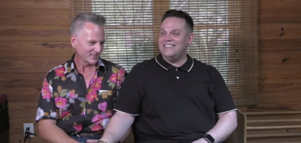 Former ex-gay leader Randy Thomas with his partner Dan Scobey