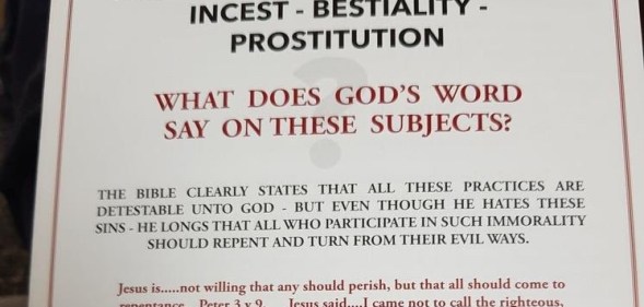 Pamphlet Northern Ireland gay