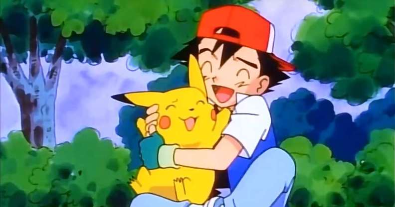 The Pokémon Company Ash and Pikachu