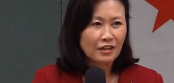 Michelle Steel, president of the Orange County Board of Supervisors and a candidate in California’s 48th congressional district