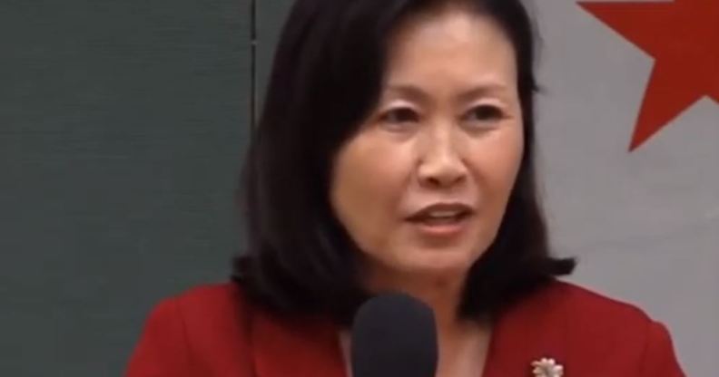 Michelle Steel, president of the Orange County Board of Supervisors and a candidate in California’s 48th congressional district