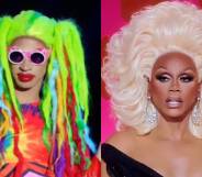 Yvie Oddly and RuPaul
