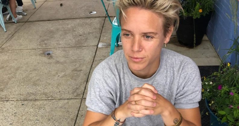 Retired lesbian footballer Lori Lindsey is fighting for trans girls to play sport