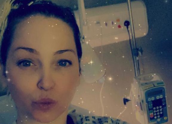 Sarah Harding, of Girls Aloud, revealed she has cancer. (Twitter)