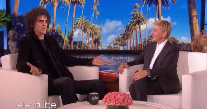 Ellen DeGeneres Howard Stern