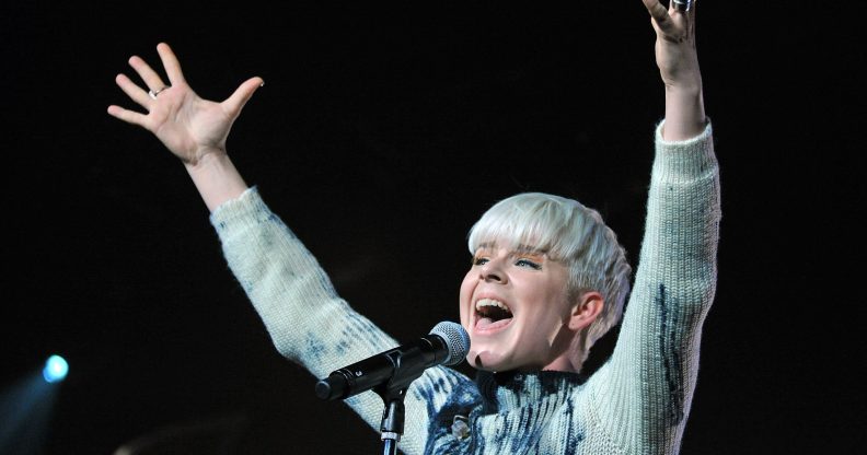 Singer Robyn. (Mike Coppola/Getty Images)
