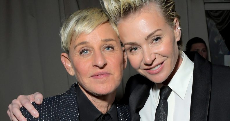 Ellen DeGeneres and Portia de Rossi bots