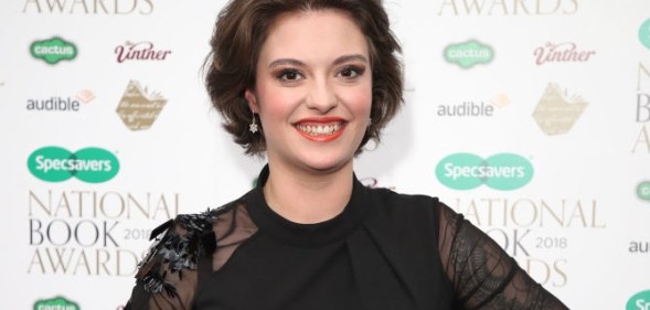 A photo of Jack Monroe posing at the National Book Awards