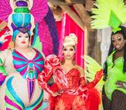 Eureka, Shangela and Bob the Drag Queen