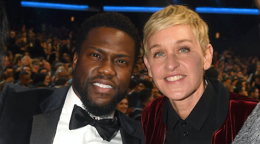 Kevin Hart defends Ellen DeGeneres as 'one of the dopest people'