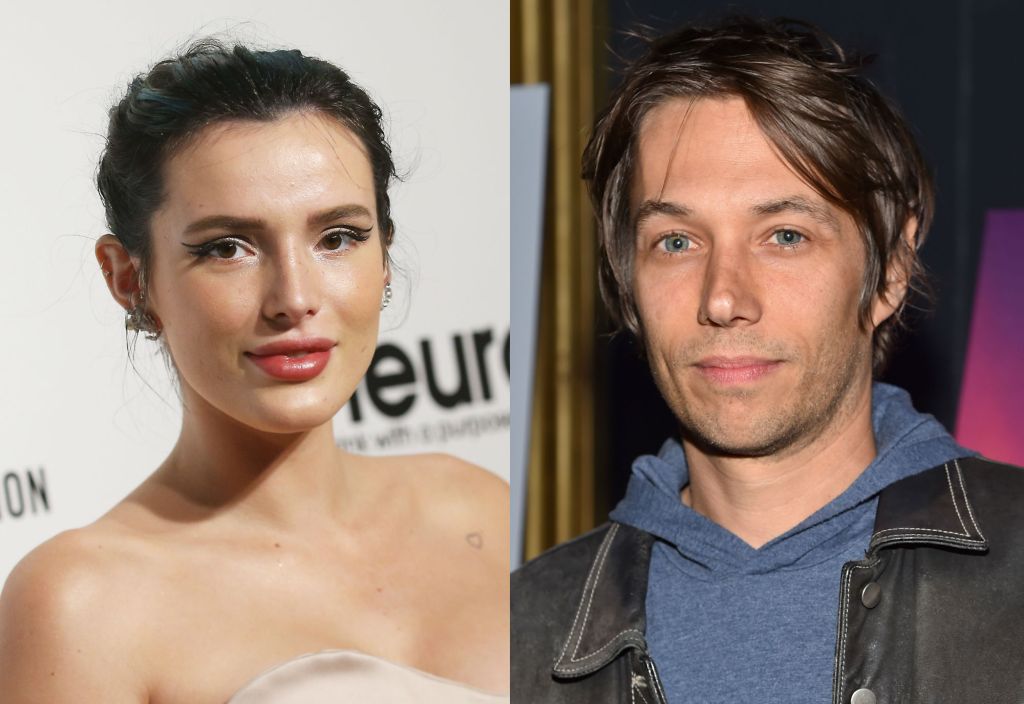 Sean Baker (right) insisted he is not making a film about OnlyFans with Bella Thorne