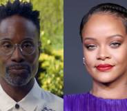 Billy Porter and Rihanna
