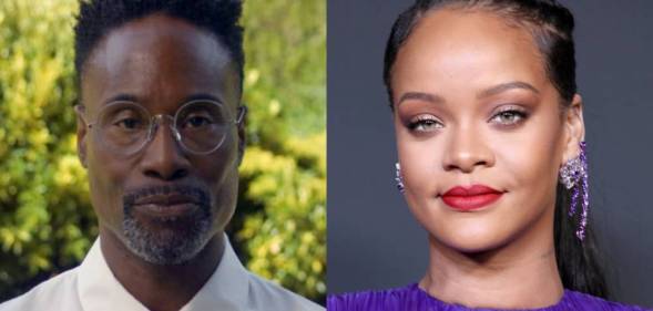 Billy Porter and Rihanna