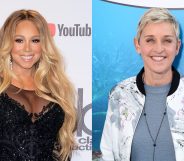 Mariah Carey (L) broke her silence in a recent interview about her time on The Ellen DeGeneres Show. (Getty)