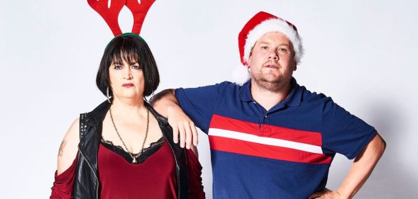 Gavin & Stacey's Smithy and Nessa