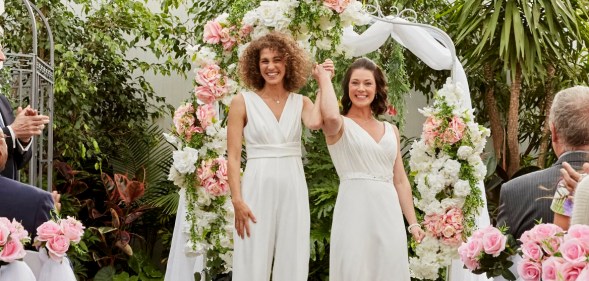 Hallmark Channel's new movie Wedding Every Weekend features same-sex wedding
